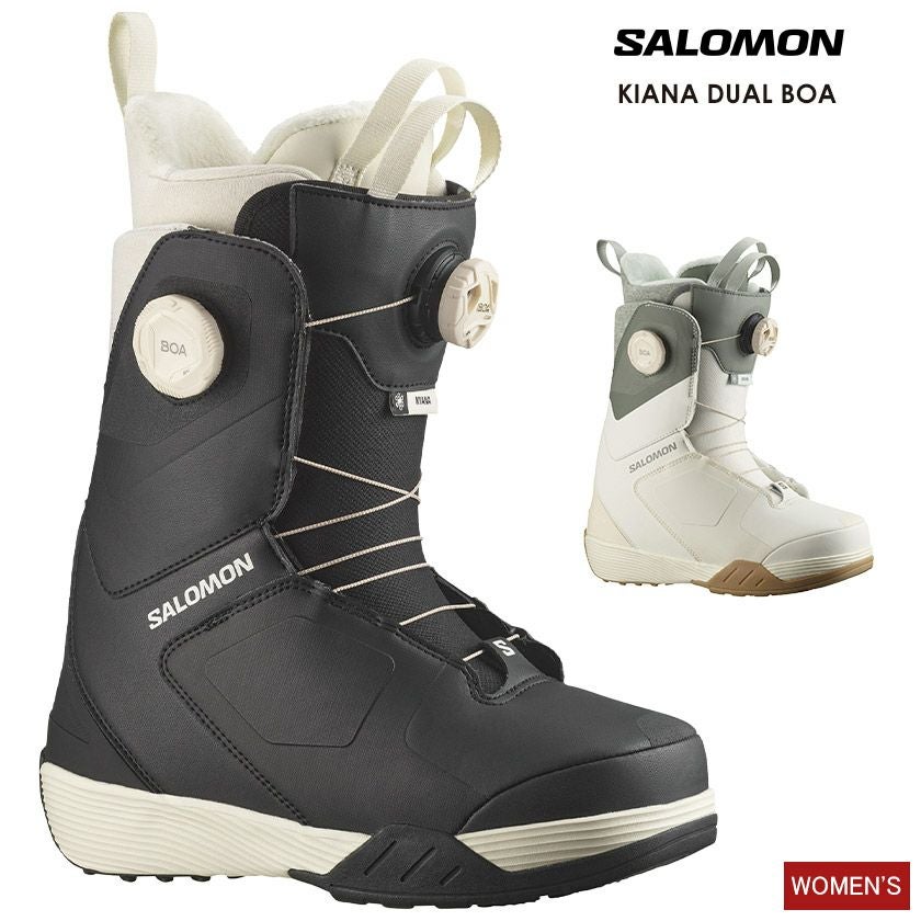 スノーボード　ブーツ レディース　サロモン　24.5 スノボー 25-26 2026 SALOMON サロモン KIANA DUAL BOA キアナデュアルボア