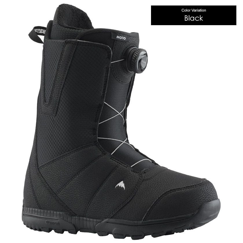 BURTON　スノーボードブーツ 男性用 黒 25-26 2026 BURTON バートン MOTO BOA Wide モトボア ワイド