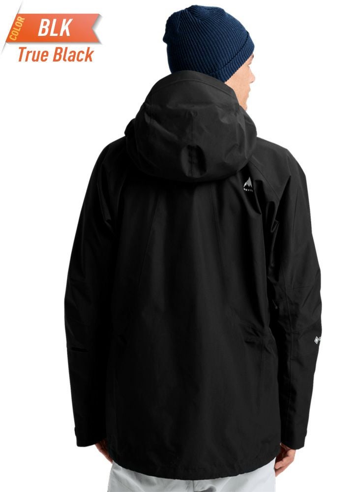 【BURTON バートン】スノーボードウェア ジャケット ゴアテックス ブラック 2026 BURTON バートン Reserve GORE-TEX 2L Jacket リザーブ