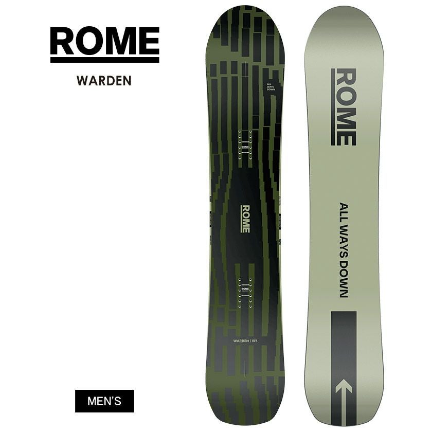 無料ワックスサービス有】25-26 2026 ROME ローム WARDEN ワーデン