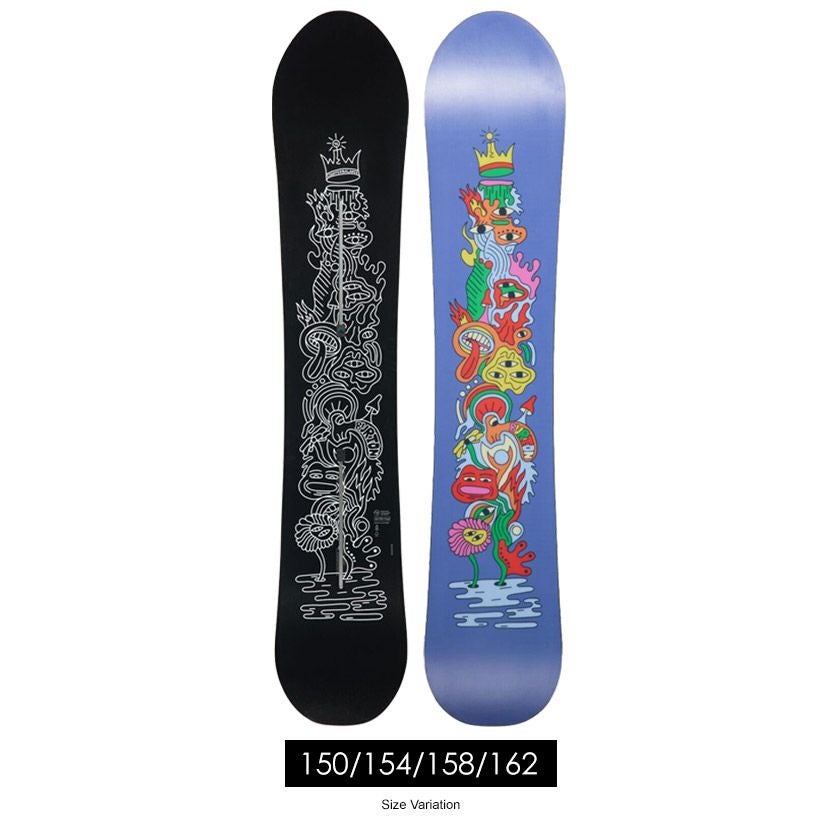 【BURTON】バートンスノーボード板 Sherlock BURTON バートン プロセス スノーボード 板 メンズ 25-26 MM E16