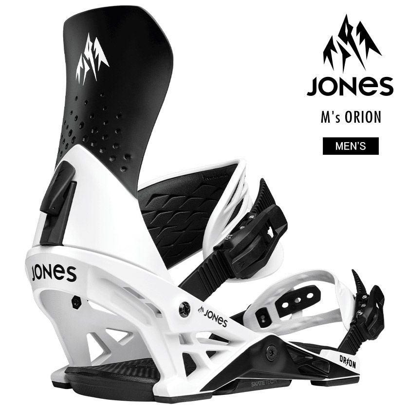 【ベルです♪】JONES スノーボード ビンディング ホワイト/ブラック JONES／ジョーンズ | JSBCスノータウン