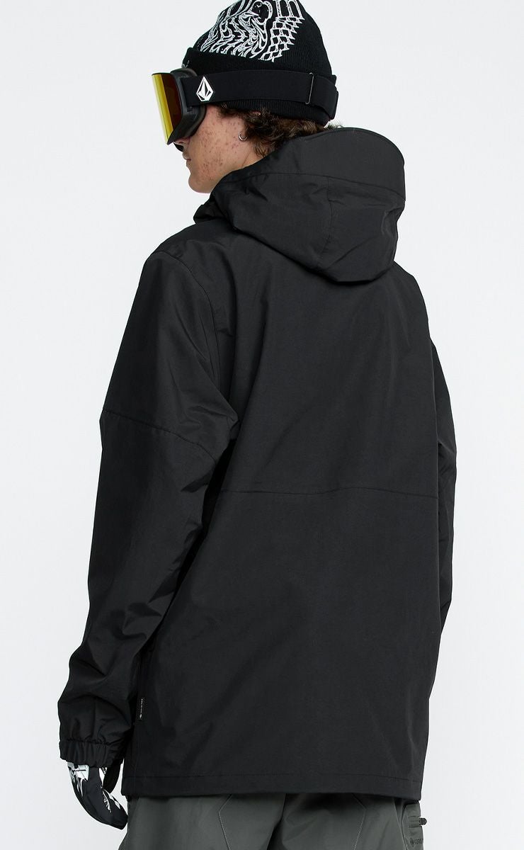VOLCOM GORE-TEX ブラックジャケット　希少XLサイズ中古品ボルコム VOLCOM（ボルコム） 25-26 VOLCOM L GORE-TEX JACKET エル ゴアテック