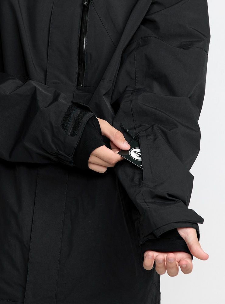 Volcom 黒 スノーボードジャケット　ゴアテックス VOLCOM ボルコム GUIDE-GORE-TEX スノーボード ウェア ジャケット