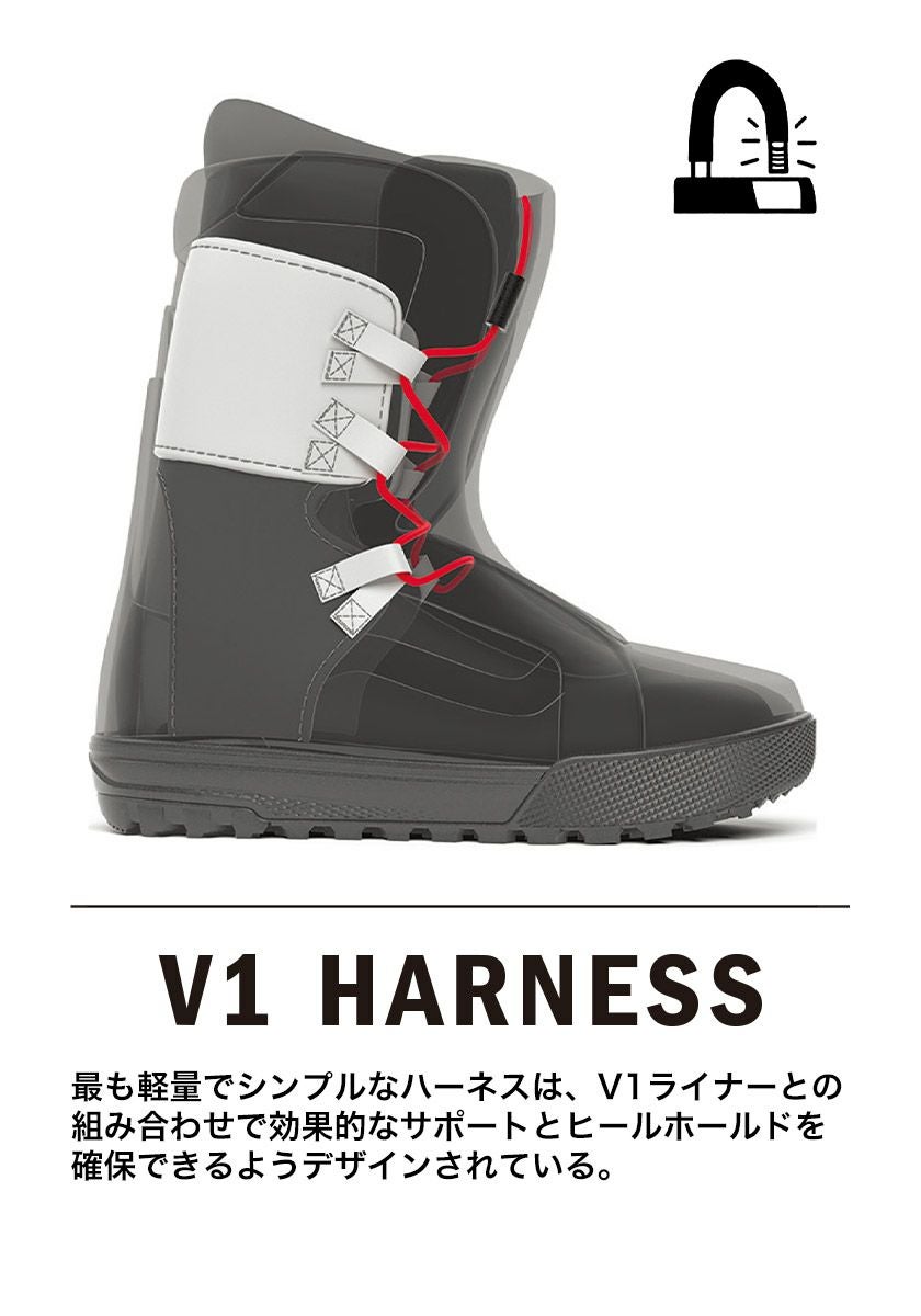 25-26 2026 VANS バンズ AURA OG オーラ スノーボード ブーツ メンズ