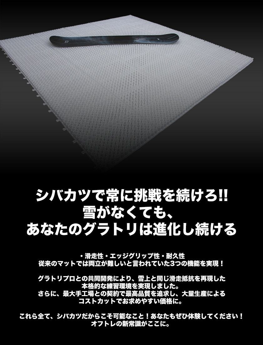 シバカツ スタンダードセット 15枚セット スノボオフトレ グラトリ