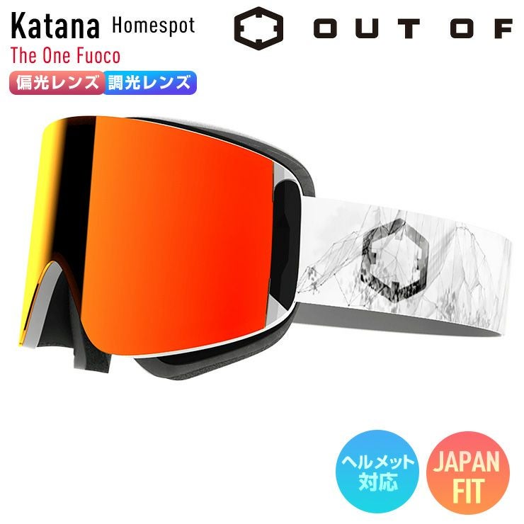 2026 OUT OF アウトオブ Katana カタナ スノーボード ゴーグル カラー