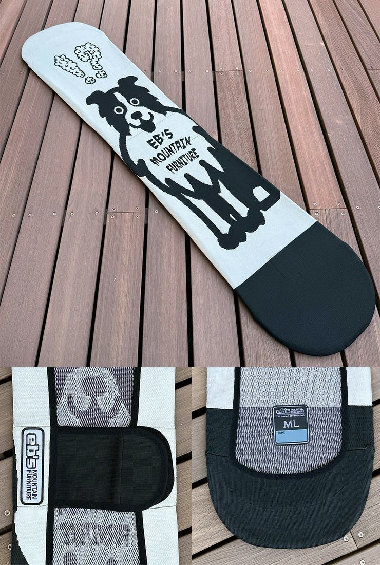 正規品 25-26 eb's エビス KNIT COVER ニットカバー スノーボード