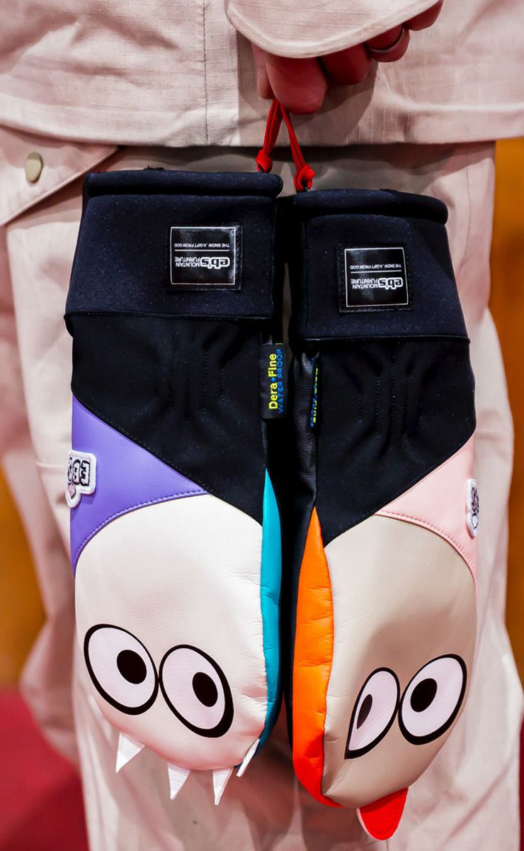 25-26 eb's エビス KEMONO CHAN ケモノチャン スノーボード グローブ