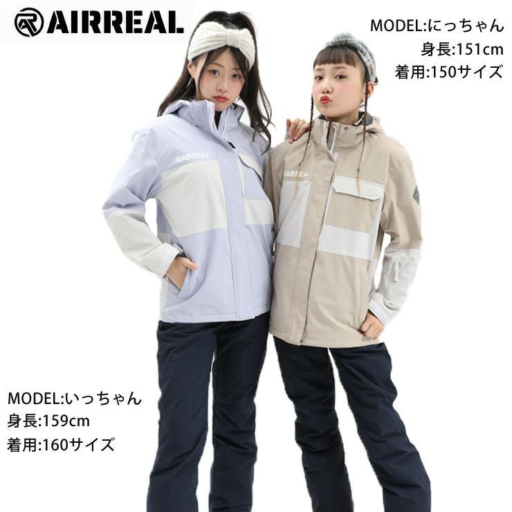 25-26 AIRREAL エアリアル ARG-4212 ガールズスキースーツ ジャケット