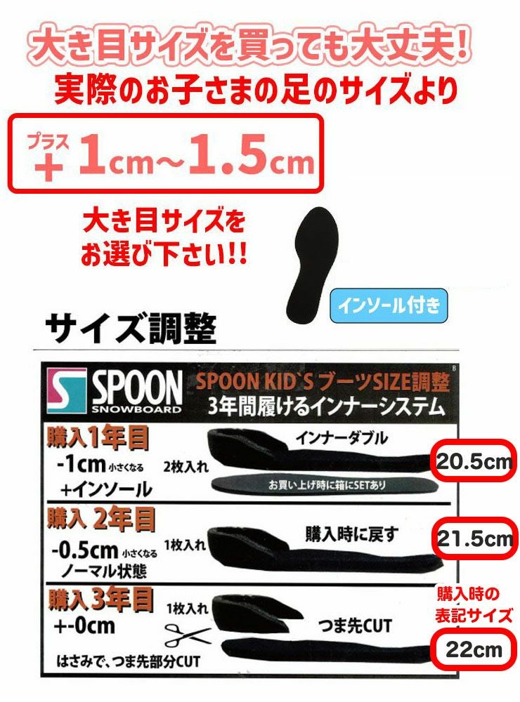 SPOON／スプーン DREAM KID'S TGF ダイヤルブーツ | JSBCスノータウン