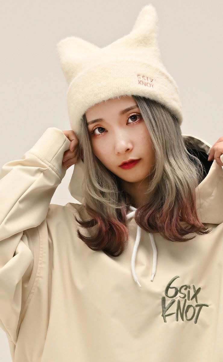 超セール祭!!】2026 6KNOT シックスノット NEKO SHAGGY BEANIE ネコ