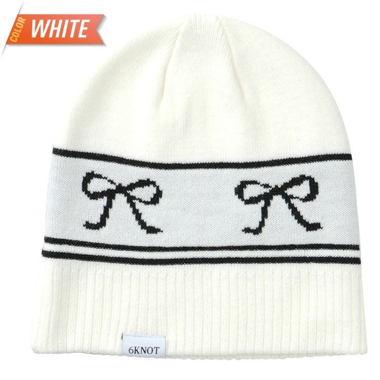超セール祭!!】2026 6KNOT シックスノット LINE RIBBON BEANIE ライン