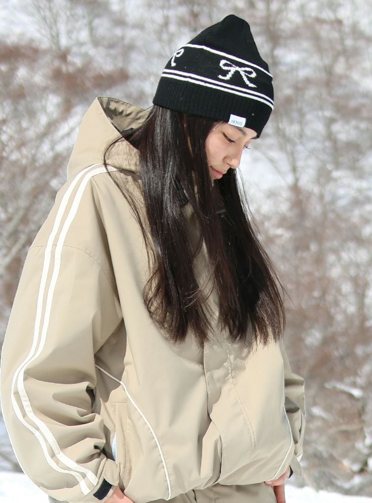超セール祭!!】2026 6KNOT シックスノット LINE RIBBON BEANIE ライン