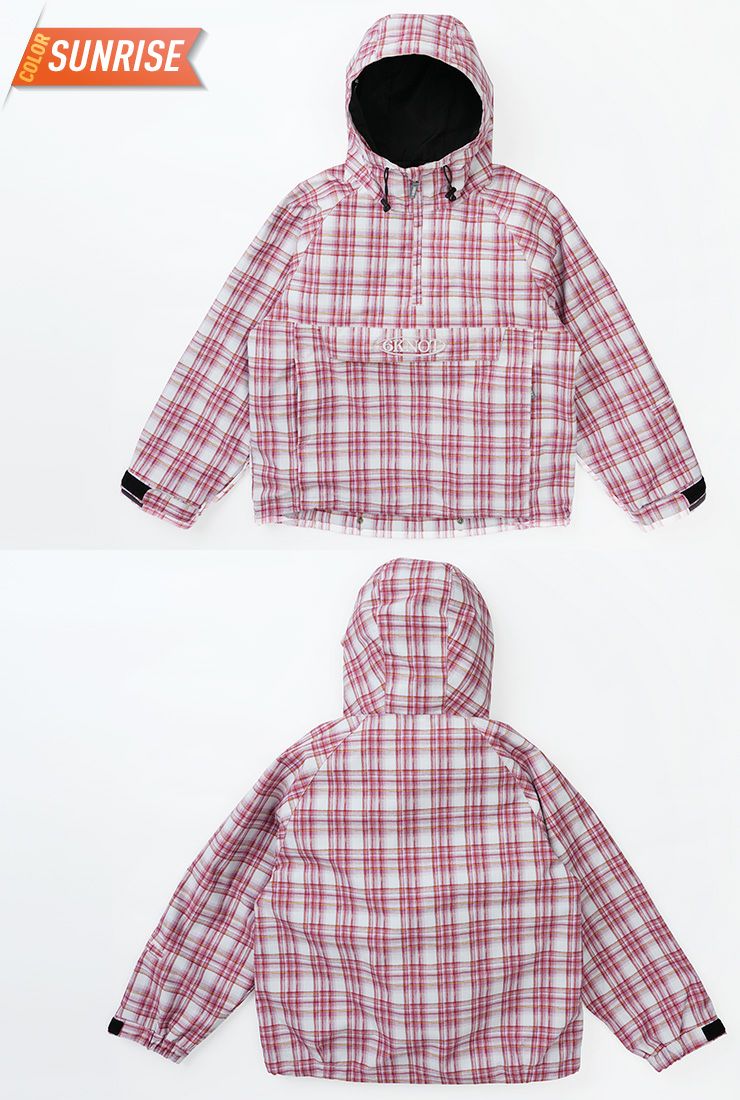 2026 6KNOT シックスノット CHECK ANORAK チェックアノラック