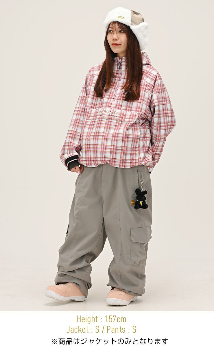 2026 6KNOT シックスノット CHECK ANORAK チェックアノラック