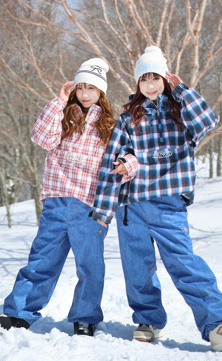 2026 6KNOT シックスノット CHECK ANORAK チェックアノラック