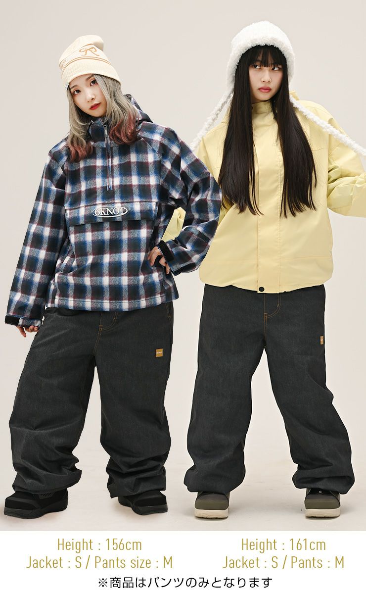 超セール祭!!】2026 6KNOT シックスノット BUGGY PANTS バギーパンツ