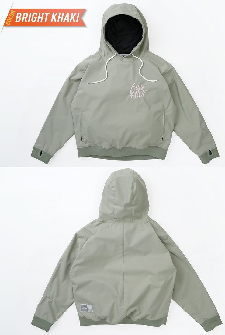 6KNOT スキー/スノボウェア 2026 6KNOT シックスノット SHORT HOODIE ショートフーディ パーカ