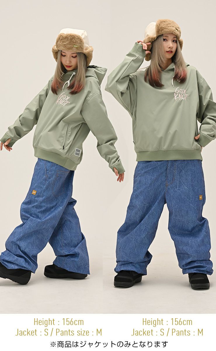 2026 6KNOT シックスノット SHORT HOODIE ショートフーディ パーカ