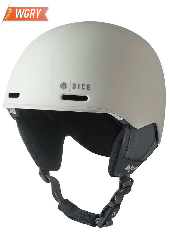 2026 DICE ダイス D6 ヘルメット マットブラック スキー スノーボード
