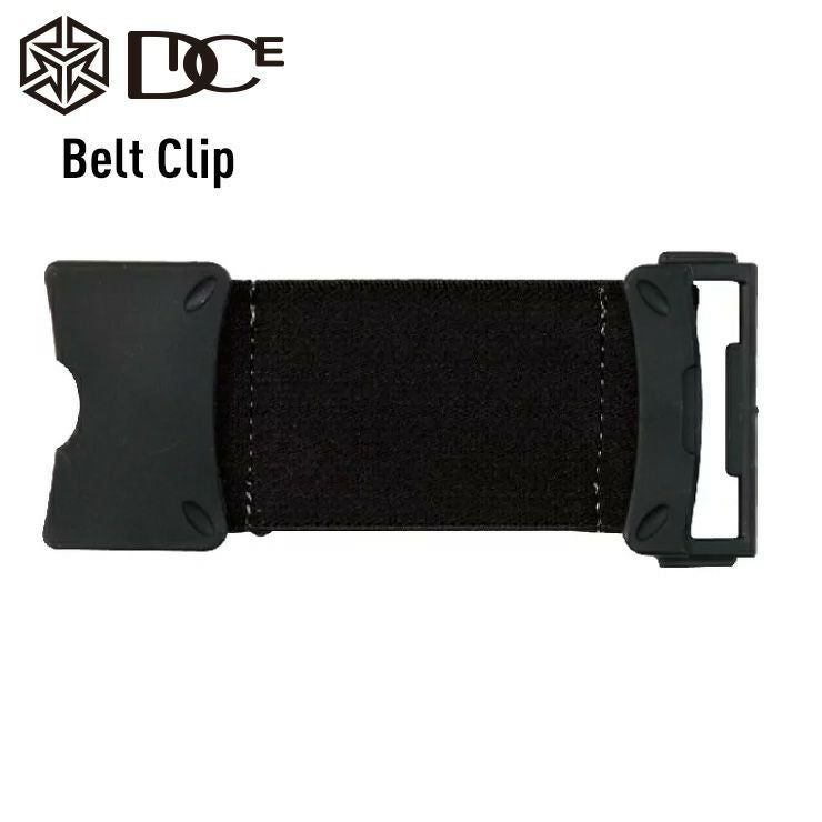 DICE ダイス Belt Clip BK ベルトクリップ ゴーグル ベルト延長パーツ
