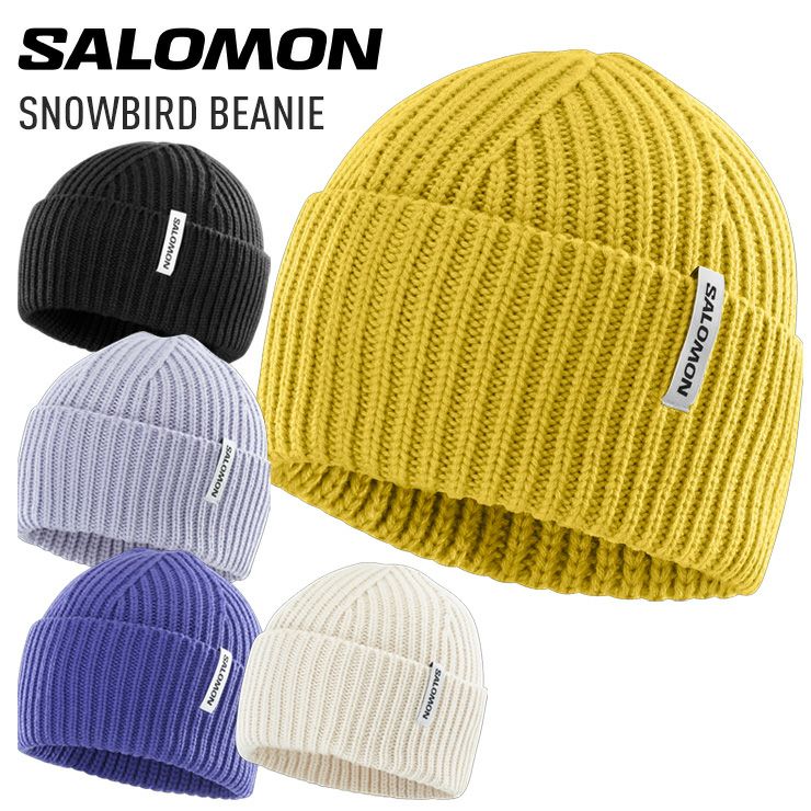 2026 SALOMON サロモン SNOWBIRD BEANIE スノーバード ビーニー ニット