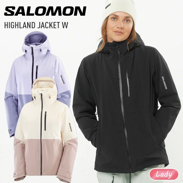 2026 SALOMON サロモン HIGHLAND JACKET W ハイランド ジャケット