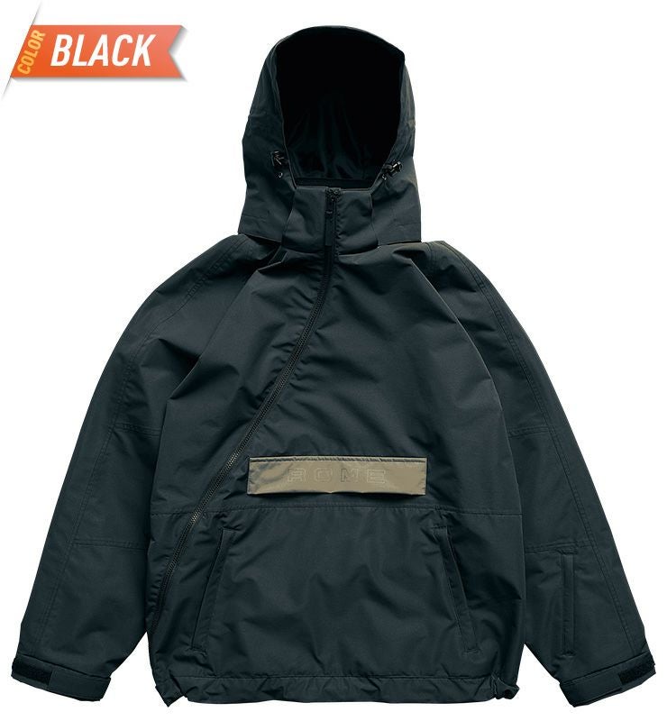 【たたtttt】25-26 qmile スノーボードウェア ジャケット DUB ダブ スノーボード ウェア ジャケット ユニセックス HALF ZIP