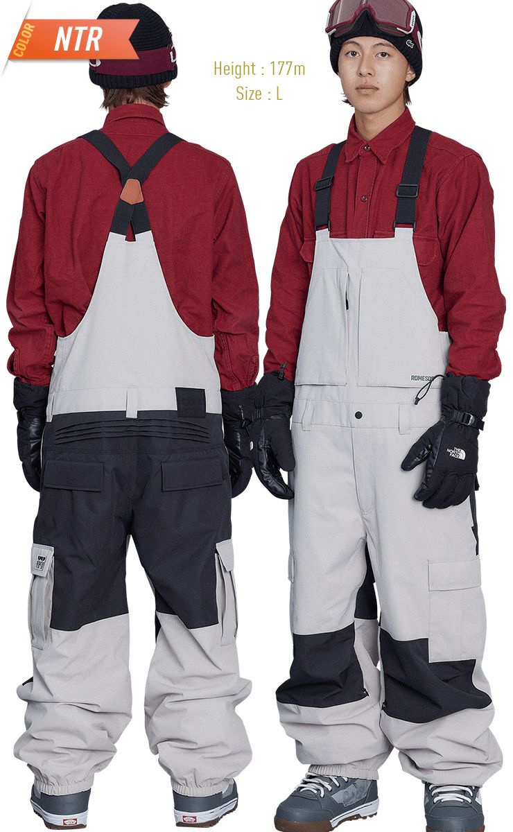 2026 ROME SDS ローム BAGGY CARGO BIB PANTS バギーカーゴビブパンツ