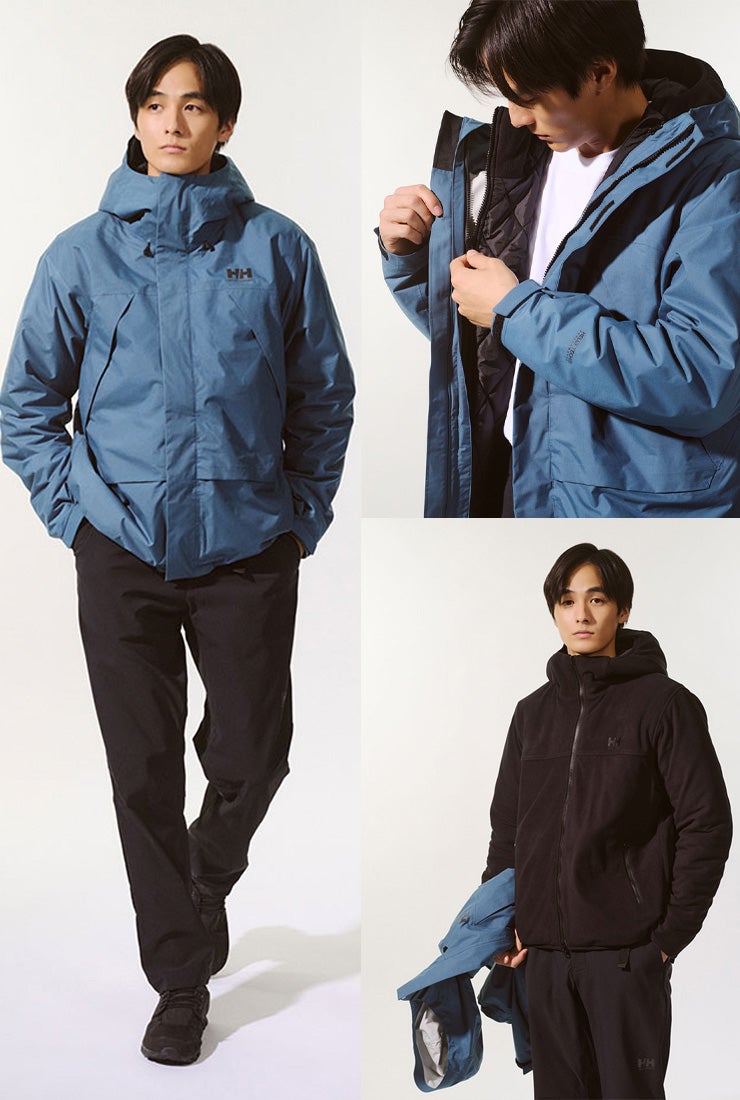 HELLY HANSEN へリーハンセン SCANDZA 3WAY Jacket CL スカンザ3ウェイ