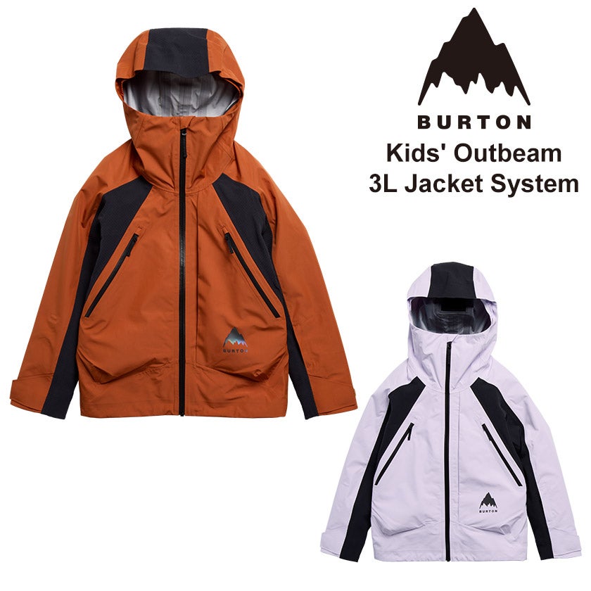 BURTONオレンジ スノーボードパンツ キッズL Burton 子ども用