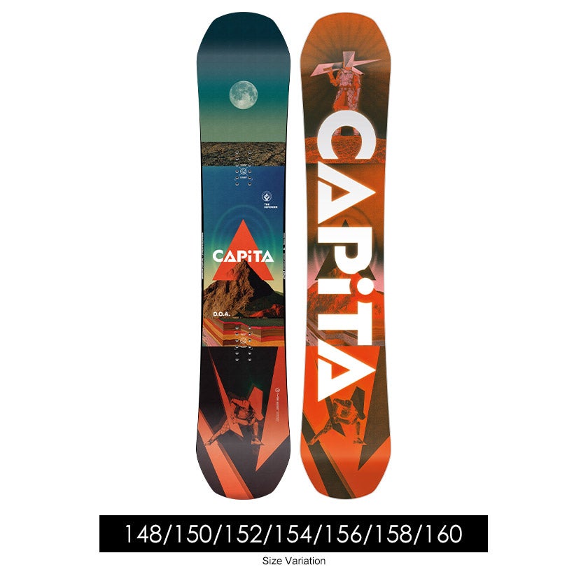 無料ワックスサービス有】26-27 2027 CAPITA キャピタ D.O.A. DOA