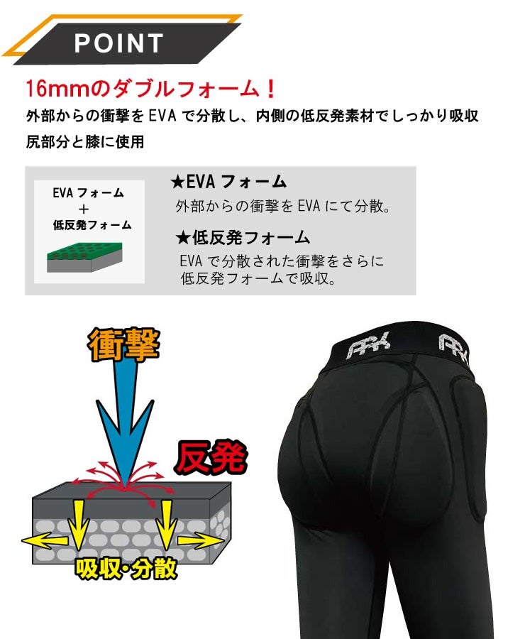 ARK エイアールケイ FS Hip Long ヒップロング 下半身 ヒップ