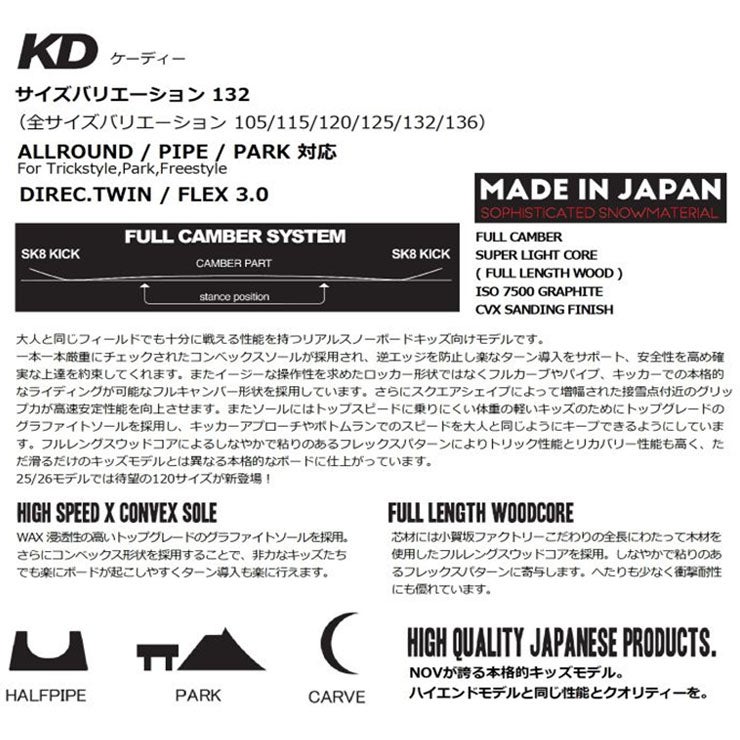NOVEMBER／ノベンバー KD | JSBCスノータウン
